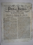 Post- och Inrikes- Tidningar 1830 nr 178 -sanomalehti