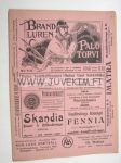 Palotorvi 1918 nr 6-12 Brandluren