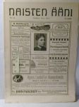 Naisen ��ni   1914  nr  13
