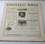 Naisen ��ni  1914  nr 25
