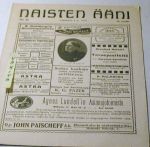 Naisen ��ni  1914  nr 30