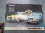 Volvo 242 244 245 -käyttöohjekirja
