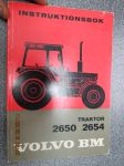 Volvo BM 2650, 2654 traktor -traktori, käyttöohjekirja
