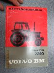 Volvo BM 2200 traktori -käyttöohjekirja