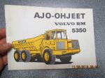 Volvo BM 5350 dumpperi -käyttöohjekirja