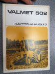 Valmet 502 -käyttöohjekirja