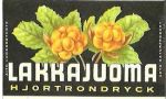 Lakkajuoma, juomaetiketti