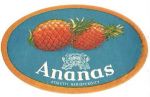 Ananas, juomaetiketti