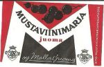 Mustaviinimarja juoma, juomaetiketti