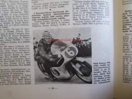 Moottori-urheilu 1962 nr 10 -mm. Trumppa meni lujaa, Lentävä skotti lähti pois, Trial tarinoita, lamput loistavat motocrossi, Viritelläänpä 2-pyttyinen java