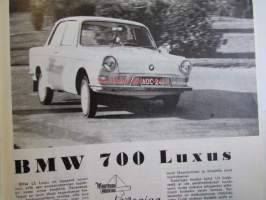 Moottori-urheilu 1962 nr 12 -mm. Rohkea irlantlainen Honda tallin uusin löytö, jokaiselle jotakin, trial tarinoita, kåsan 3:sta poikki, kierros radoilla,