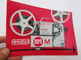 Eumig Mark M projektor -käyttöohjekirja saksaksi