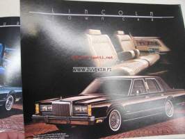Lincoln 1982 -myyntiesite 