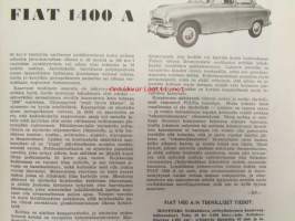 Tekniikan Maailma 1956 nr 5 -mm. Radio-ohjattu pienoisauto, Yksinkertainen ja pienikokoinen matkaradio (kaaviot, kytkennät, kelat, osien sijoittelu, viritys,