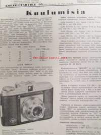 Tekniikan Maailma 1956 nr 7 -mm. Messukirje Hannoverista, Koekuvaa Bauer 88, Transistorivahvistimella varustettu Geiger-Müller laite, Goggomobil T 300 koeajossa,
