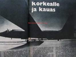Tekniikan Maailma 1960 nr 8 -mm. Valiant, Hasselblad 500 C, U-2 lentää korkealle ja kauas, Kantosiipialus Sirena, Suomalainen sudenkorento, Ylöjärvella Euroopan