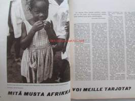 Kotiliesi 1965 nr 16  Elokuu -mm. Kodit ja nuoriso, Mitä musta Afrikka voi meille tarjota, Virkapuku joka on syntyessään oli klassillinen, Käyntimme Kätchenin
