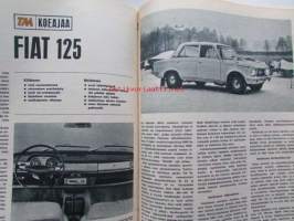 Tekniikan Maailma 1968 nr 3 -mm. Lentokoneita syntyy kellaripajoissa, 1968 nr 3 . Laaja artikkeli itsetehdyistä lentokoneista). Fiat 125 1968 koeajossa.