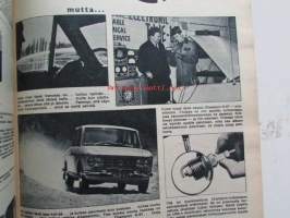 Tekniikan Maailma 1968 nr 8 -mm. Säätehdas, Uusia ja tehostettuja autoja Lamborghini 400 GT Islero, Renault 16 TS, Daroo II, Daroo I, Fokker D Vii,  Austin mini