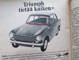 Tekniikan Maailma 1968 nr 10 -mm. Tekniikka pyörii Linnanmäellä, Saab 37 Wiggen, Peugeot 504, Taistelu Englannista ilmavoimat täyttävät 50 vuotta, Ford Escort