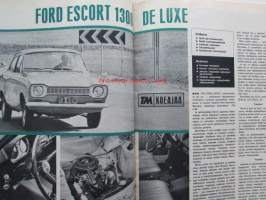 Tekniikan Maailma 1968 nr 10 -mm. Tekniikka pyörii Linnanmäellä, Saab 37 Wiggen, Peugeot 504, Taistelu Englannista ilmavoimat täyttävät 50 vuotta, Ford Escort
