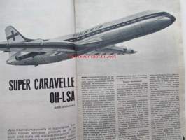 Tekniikan Maailma 1968 nr 13 -mm. Finnairin Super Carawelle OH-LSA, DAF 55 De Luxe, Jokamiehen kortteliohjus OH XYV, Halpa Perämoottorikimara, Uusia malleja Toyota