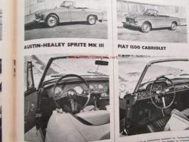 Tekniikan maailma 1964 nr 9 -mm. Unohdettu luovutushuolto, Peugeot 404 Injection, Nyt on urheiluautojen aika, Caravellejemme nuorennusleikkaus, Suuri matkaradiotesti