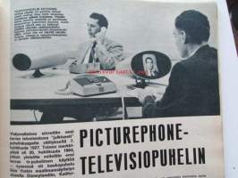 Tekniikan maailma 1964 nr 20 - joulukuu mm. Joulurauhaa, Fiat 850, Auton hinaus, Alppikiipeilyä ylhäältä alas, Picturephone tv-puhelin, Armelias on rikas,