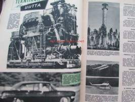 Tekniikan maailma 1959 nr 3 -mm. Televisioparaati kuvat hinnat tekniset tiedot, Turun veneveistämöllä valmistuu pohjoismaiden suurin muovivene, Volga,