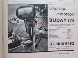 Tekniikan maailma 1959 nr 4 -mm. Väritelevisio Neuvostoliitossa, Vauxhall Velox, Ryhtyisitkö Purjelentäjäksi koeneiden esittely esim PIK Czapla Bocian KA