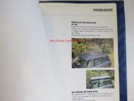 Unipart Land Rover Parts Catalogue - Varaosa luettelo, katso kuvista tarkemmin sisällys