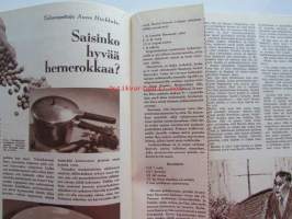 Kotiliesi 1961 nr 3 -mm. Hedvig Gebhard in Memorian, Hiihtoloma, Hernerokka, Kasvatusopin naisprofessori Inkeri Vikainen, Tarkastele kuvista tarkemmin sisältöä.