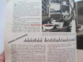 Kotiliesi 1942 nr 20 lokakuu.  Artikkeleissa mm. Martta Salmela - Järvinen.  Maiju Gebhard. Ompeluohjeita vanhasta uutta esim. pikkupojalle takki isän
