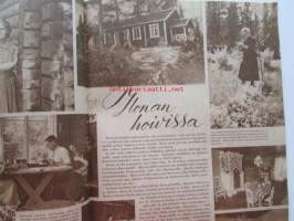 Kotiliesi 1948 nr 6 -mm. Marianpäiväkirje nuorelle Eevalle, Vaihtelu virkistää eli lomaksi koulusta konttoriin, Matkakertomus Lontoosta , Uusi muoti korostaa