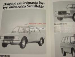 Peugeot 304, 504, Familiale Taksit 1978  -myyntiesite