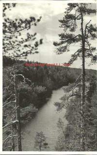 Ruovesi Helvetinjärvi  - paikkakuntapostikortti paikkakuntakortti, kulkenut 20.7.1968