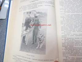 Katalog 43ij Leningradskoi gorodskoi vistavki slusebnih cobak 1972 god -Leningradin suuren koiranäyttelyn koirien luettelo, palkitut ym. -venäjänkielinen