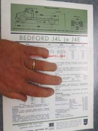 Bedford TJ / J4L, J4E keskiraskas yleiskuljetusauto -myyntiesite