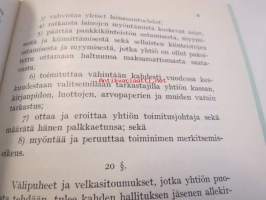 Suomen Teollisuushypoteekkipankki O.Y. yhtiöjärjestys