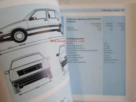 Saab 9000 CD käyttöohjekirja M 1988