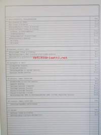 Volkswagen Service Passat 1988 Korjaustöiden vihko Sähkölaitteet julkaistu 04.88