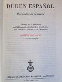 Duden Espanol - Diccionario por la imagen - Espanjan tietosana- ja selityskirja