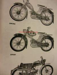 Saxo - Prins Mopedit  1969 / Etevä,Prins polkupyörät - Hinnasto  - Varaosaluettelo