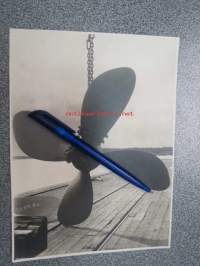 Iso propelli / Dalsbruk Oy valutuote 1900-luvun alusta -valokuva