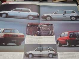 Honda henkilöautot 1986 -myyntiesite