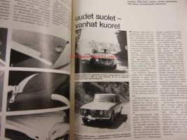 Purje ja Moottori 1971 / 8  sis mm. Edestä vetävät matkarattaat, Renault 16 TL, Saab 99, Mootoriliihotin, Kauden muotiveneet Terhi 520 ja Monark 50, Kiva auto-