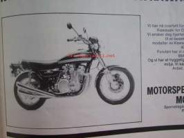 MC-Nytt 1975 nr 9 sept. - Moottoripyörä erikoislehti, katso kuvista tarkemmin sisältöä.