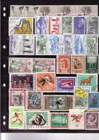 Ulkomaisia postimerkkejä