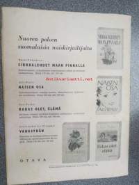 Hopeapeili 1946 nr 5-6, sis. mm. seur. artikkelit / kuvat / mainokset; Kansikuva Alli Paasikivi, Oslo on jälleen onnellinen kaupunki, Ihminen vaiko luonnon