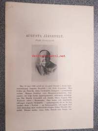 Augusta Järnefelt född Granfelt -muistokirjoitus / elämäkertatietoja